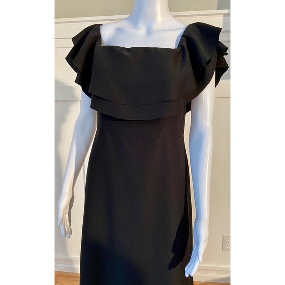 Banana Republic Off-The-Shoulder Ruffle Dress Size 6 MSRP $120 WD12 - Picture 10 of 15